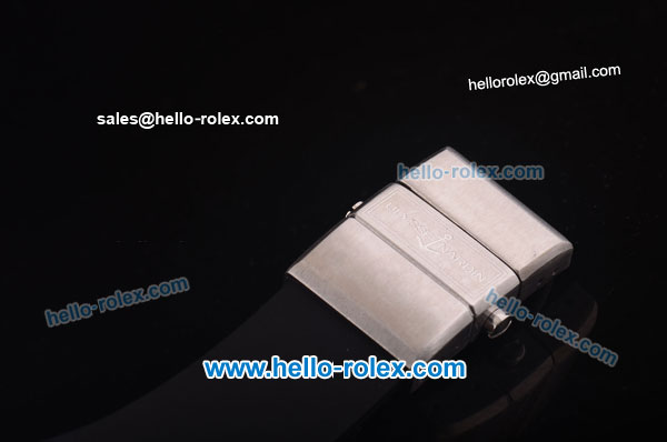 Ulysse Nardin Maxi Marine Chronograph Miyota Quartz Movement Steel Case with White/Silver Dial - Click Image to Close